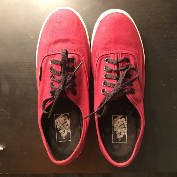 Vans Shoes - Burgundy / maroon vans